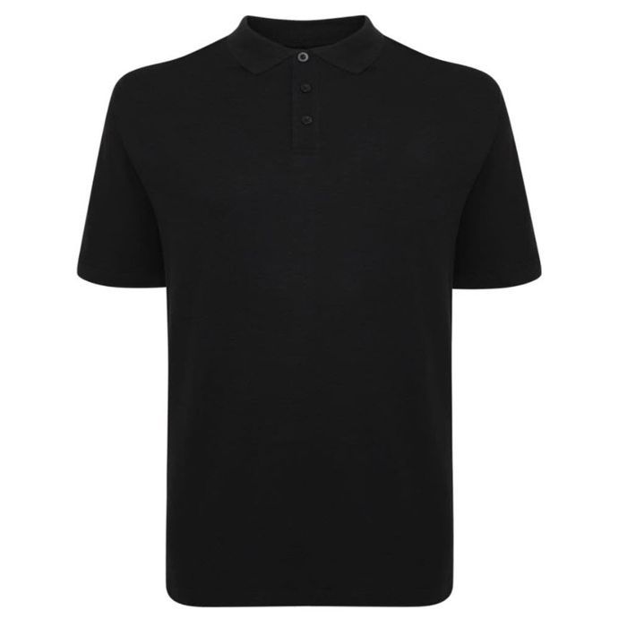 A10073XT Tall Fit Espionage Pique Polo Shirt (Black)