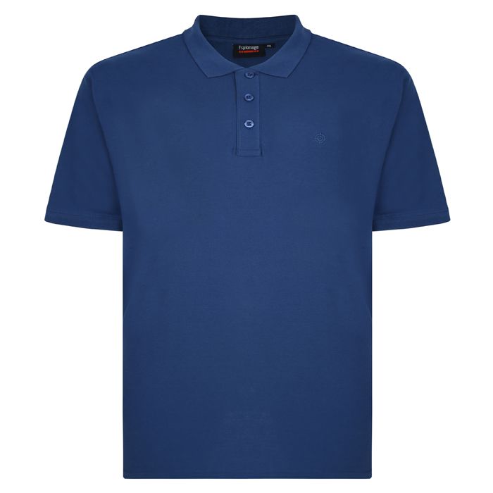 A10073 Espionage Pique Polo Shirt (Dark Blue)