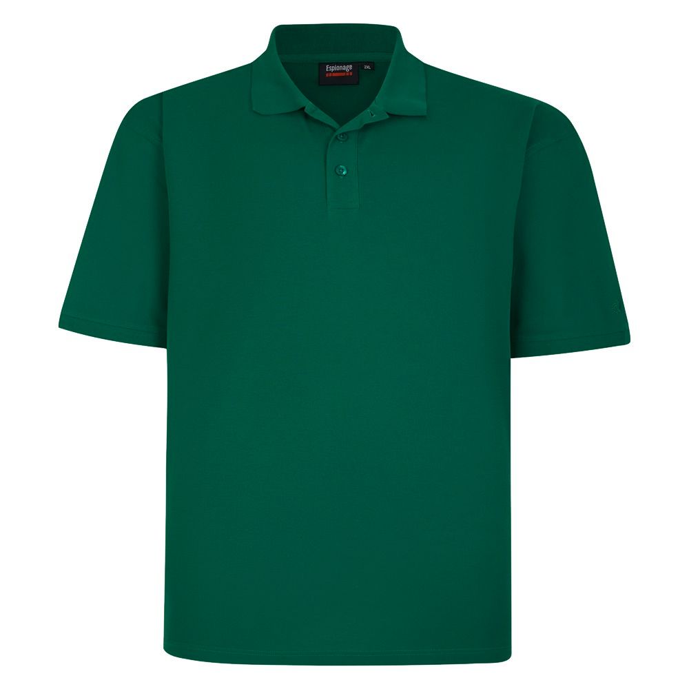 A10073 Espionage Pique Polo Shirt (Green)