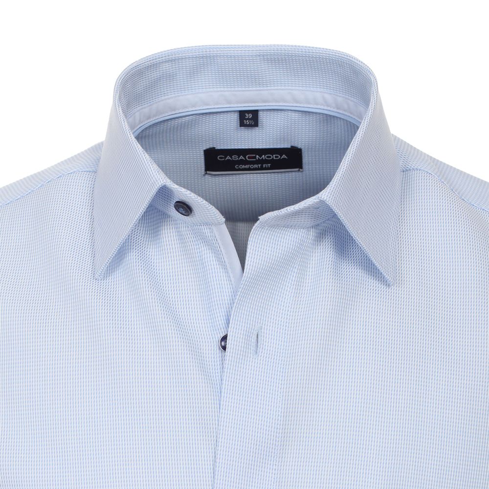 A10315XT Tall Fit Casamoda Premium Formal Shirt (Blue)