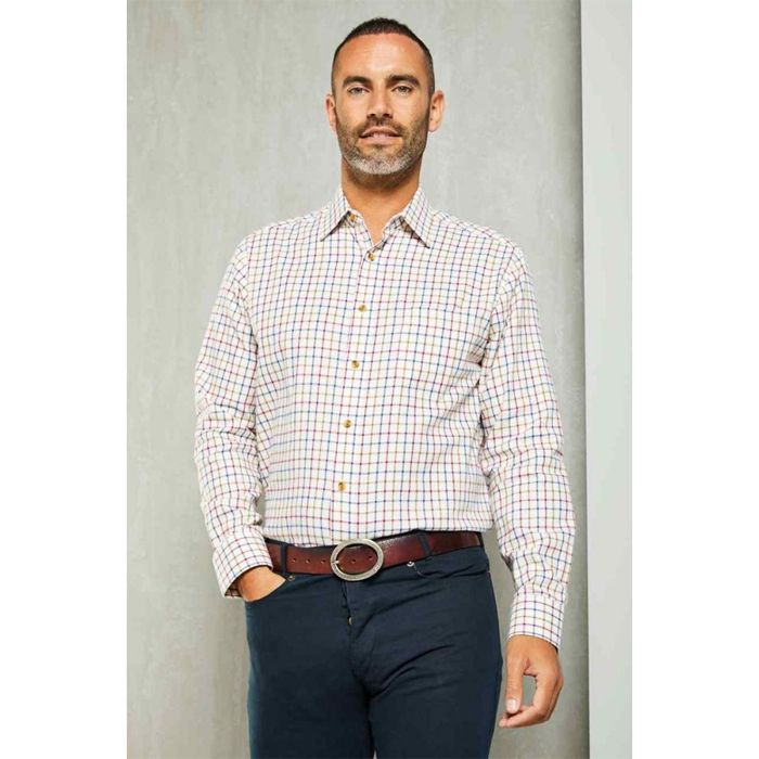 A10604 Double Two Tattersall Check Shirt