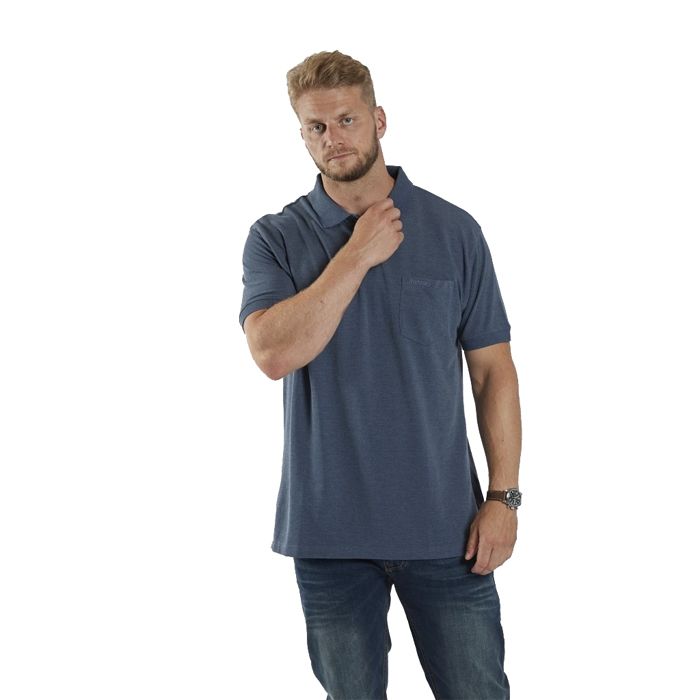 A10625 North 56.4 Plain Polo Shirt (Blue)