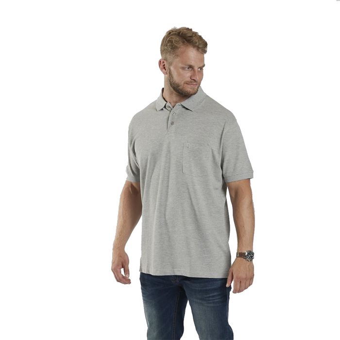 A10625 North 56.4 Plain Polo Shirt (Grey)