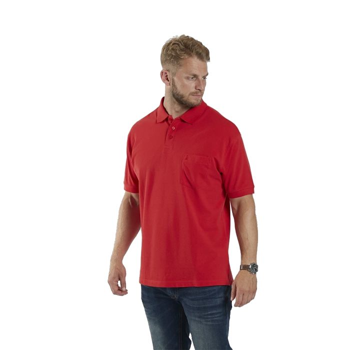 A10625 North 56.4 Plain Polo Shirt (Red)