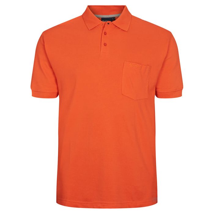 A10625XT Tall Fit North 56.4 Plain Polo Shirt (Orange)