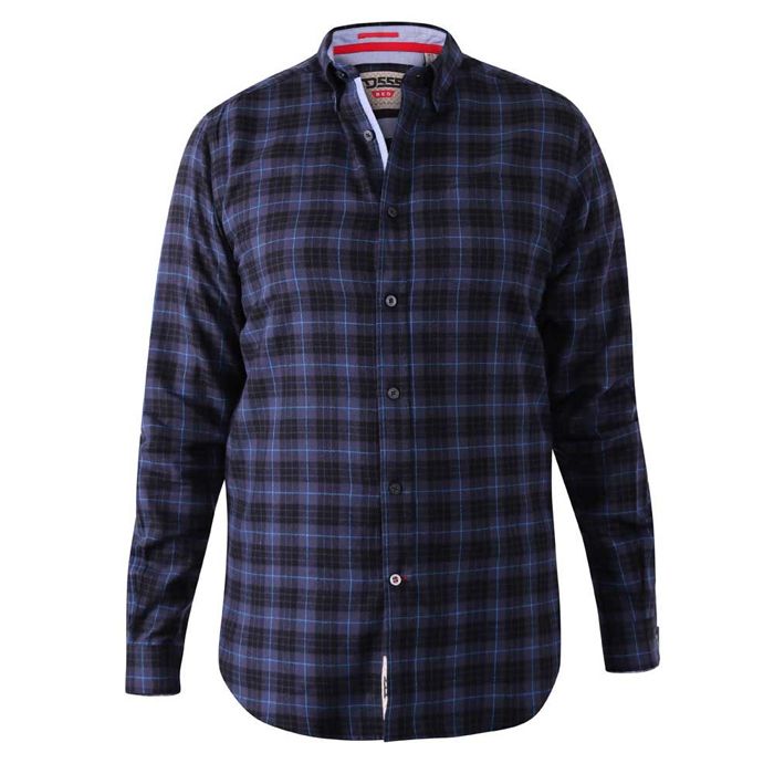 A10914XT Tall Fit D555 Flannel Check Shirt