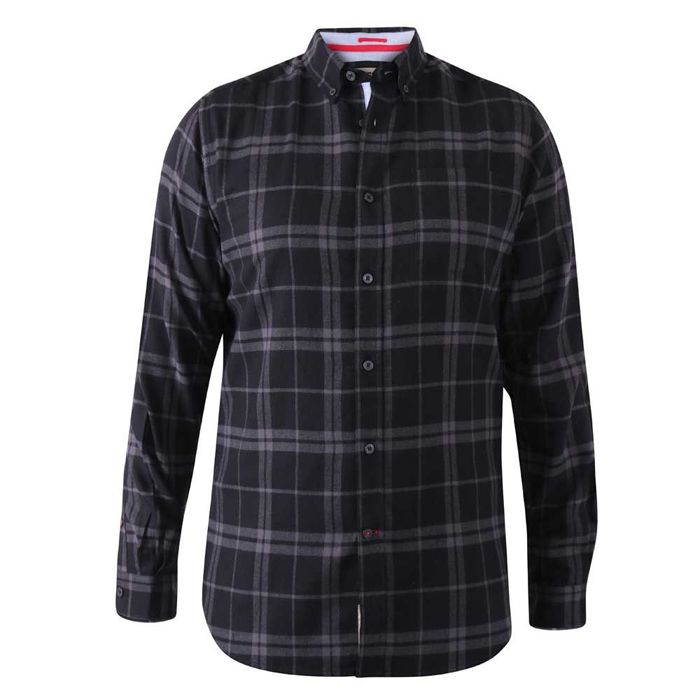A10915 D555 Flannel Check Shirt