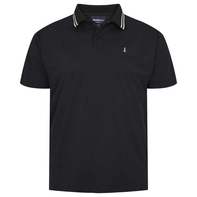 A11066 North 56.4 Cool Effect Polo Shirt (Black)