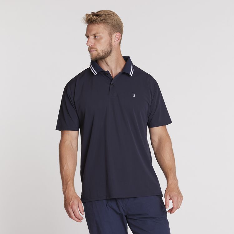 A11066XT Tall Fit North 56.4 Cool Effect Polo Shirt (Navy)