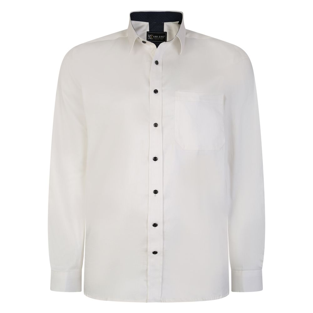 A11097 Kam Premium Stretch Shirt (White)