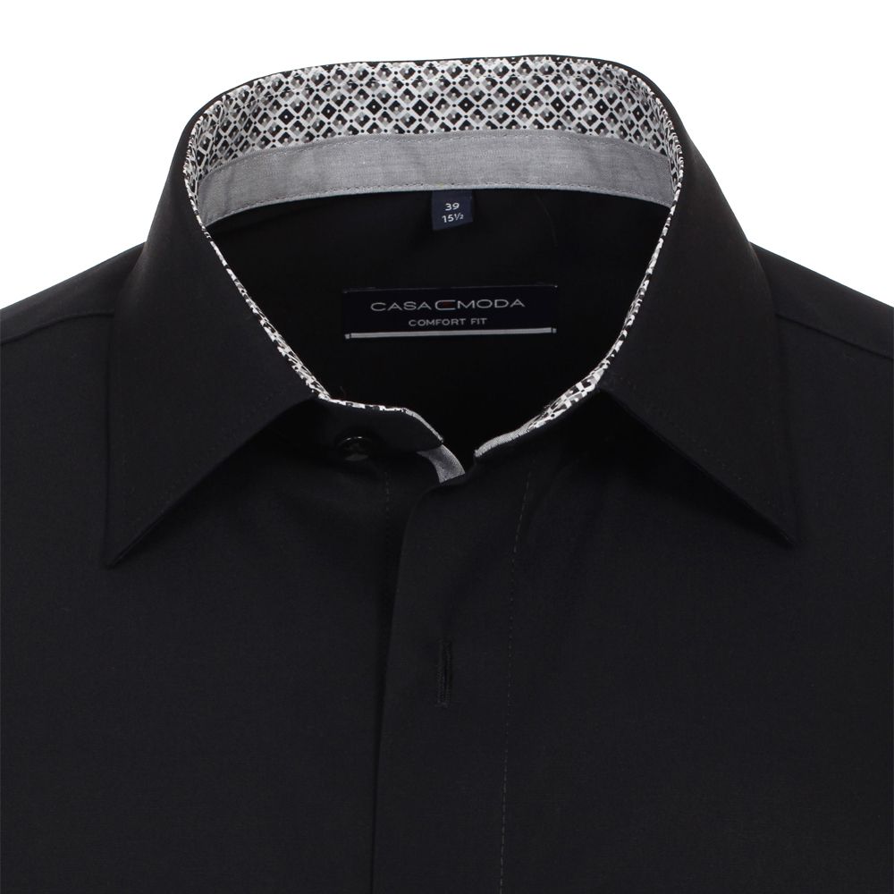 A11199 Casamoda Premium Formal Shirt (Black)