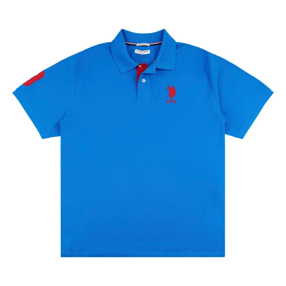 A11227 U.S. Polo Assn. Player 3 Polo Shirt (Blue)