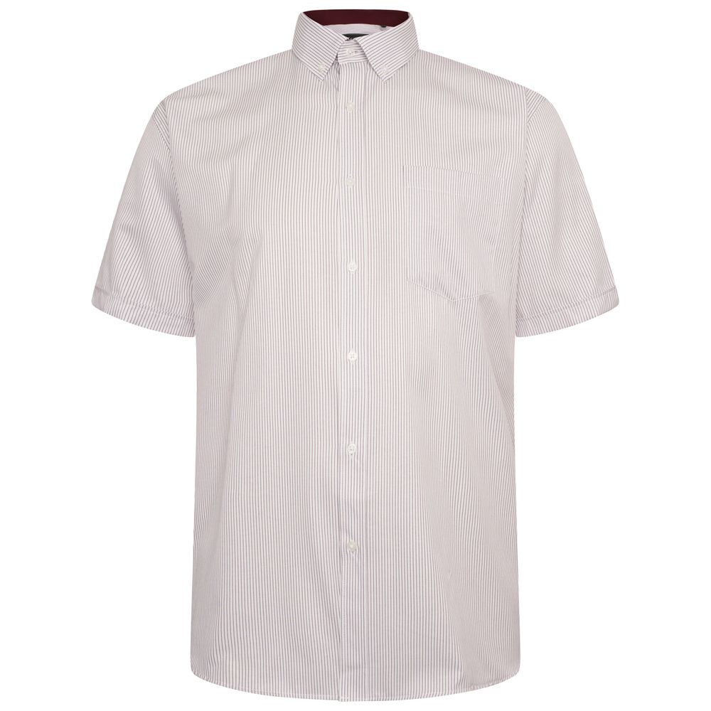 A11281 Kam Premium Short Sleeve Stripe Shirt
