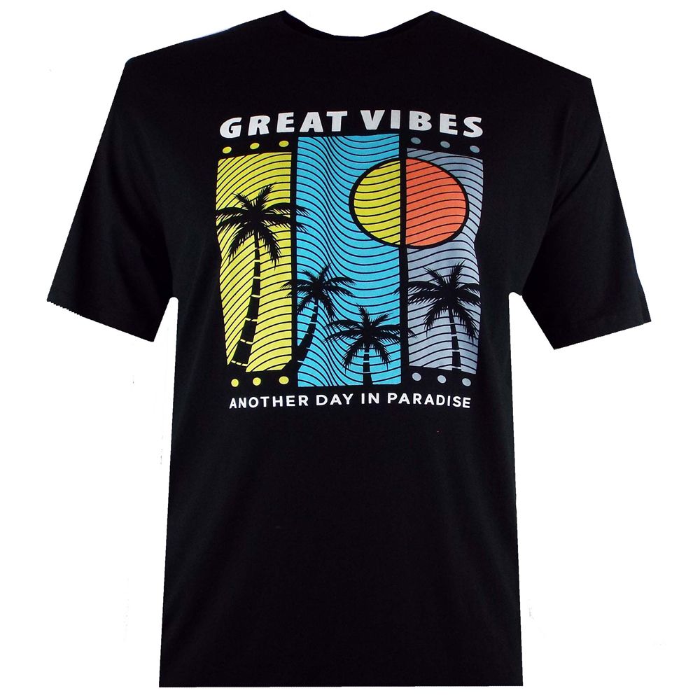 A11325 Espionage Great Vibes Printed T Shirt