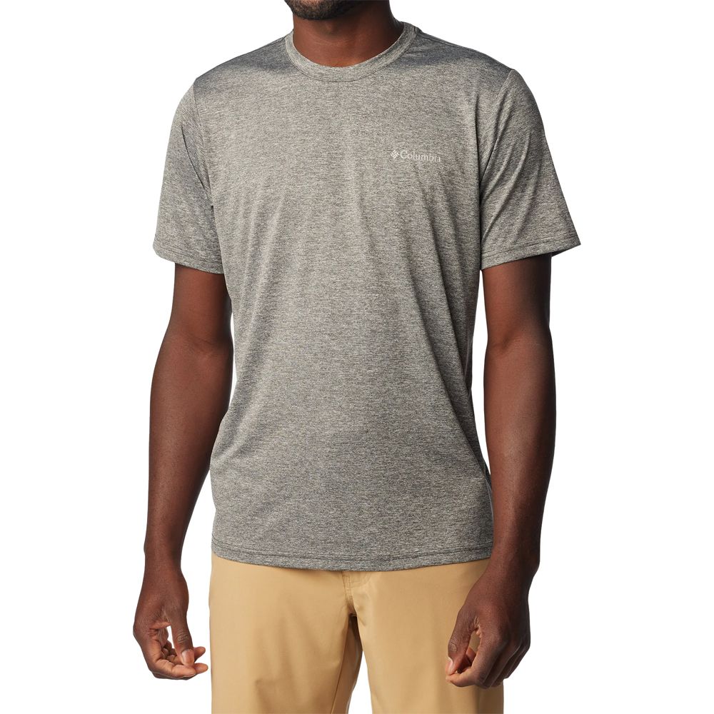 A11337 Columbia Dry Tech T Shirt (Charcoal)