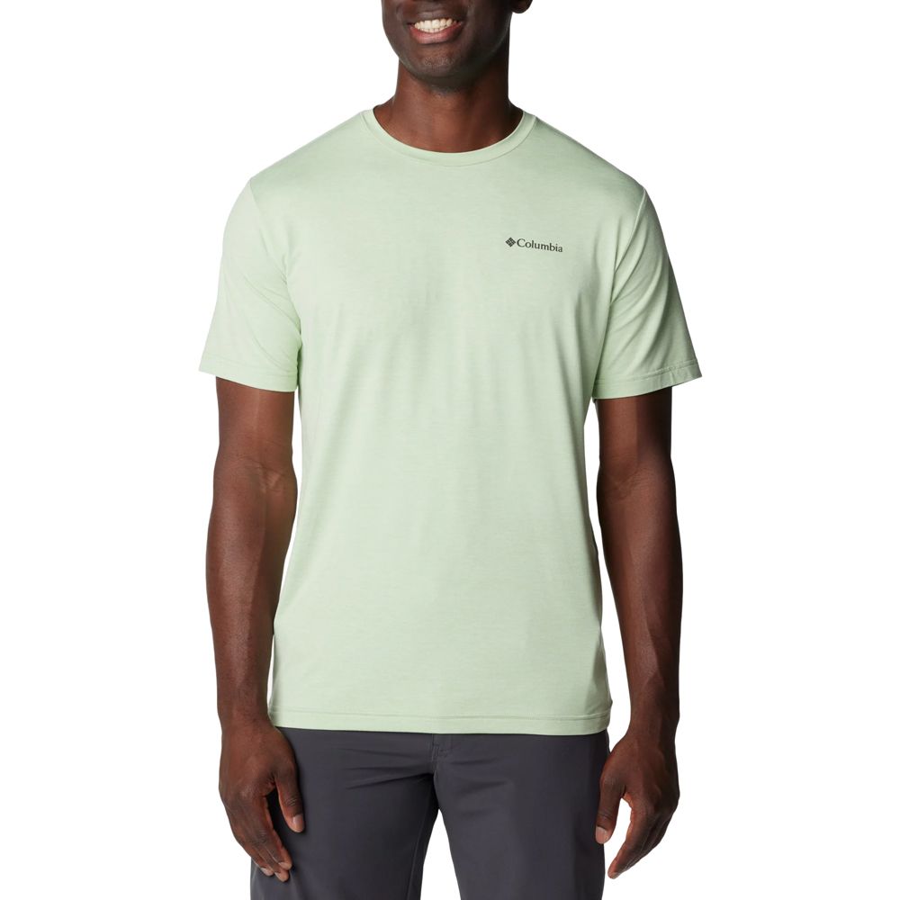 A11337 Columbia Dry Tech T Shirt (Lime)