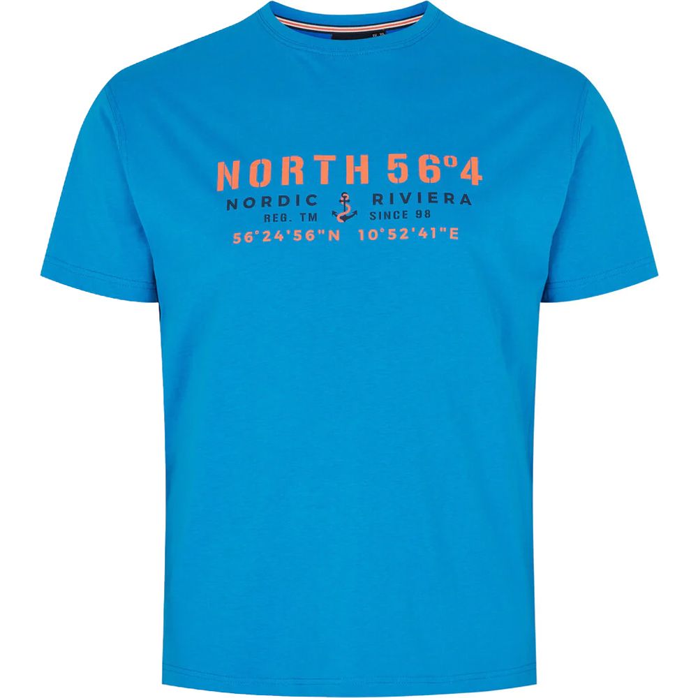 A11397XT Tall Fit North 56.4 Printed T-Shirt (Blue)