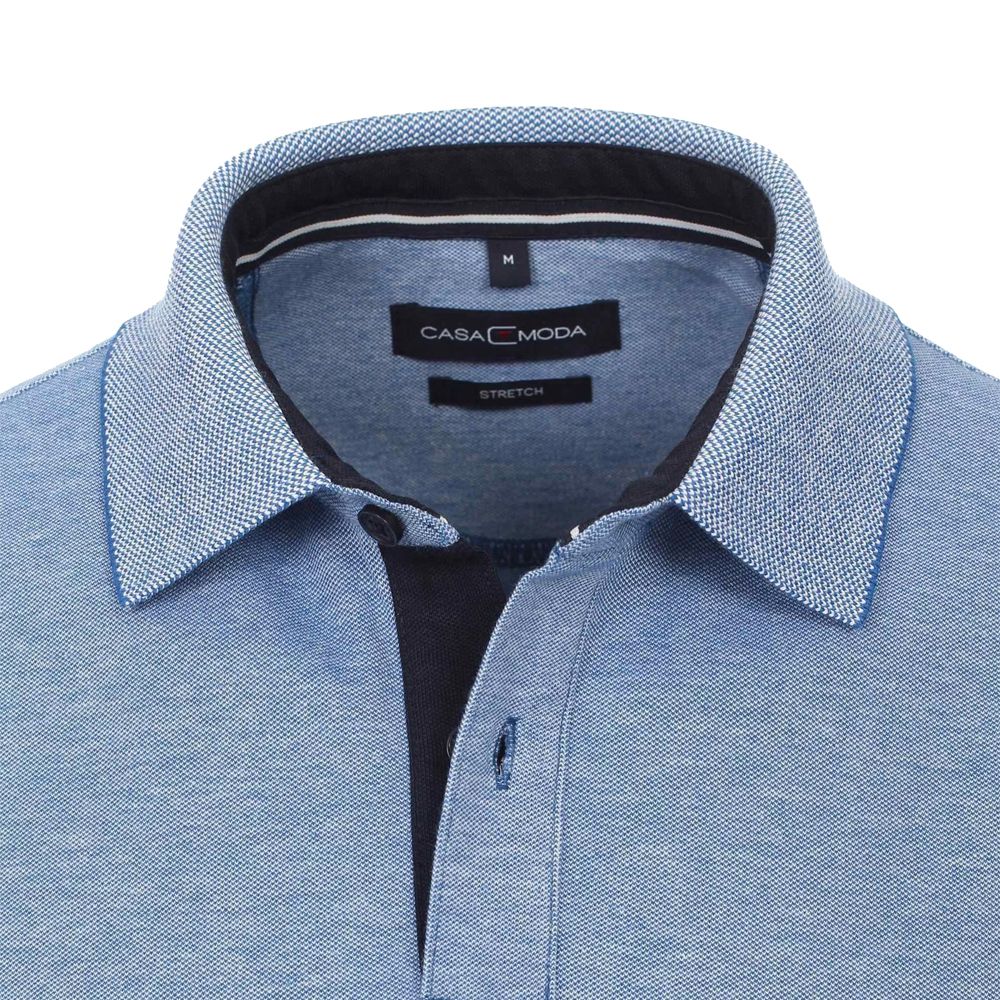 A11402 Casamoda Premium Polo Shirt (Lt Blue)