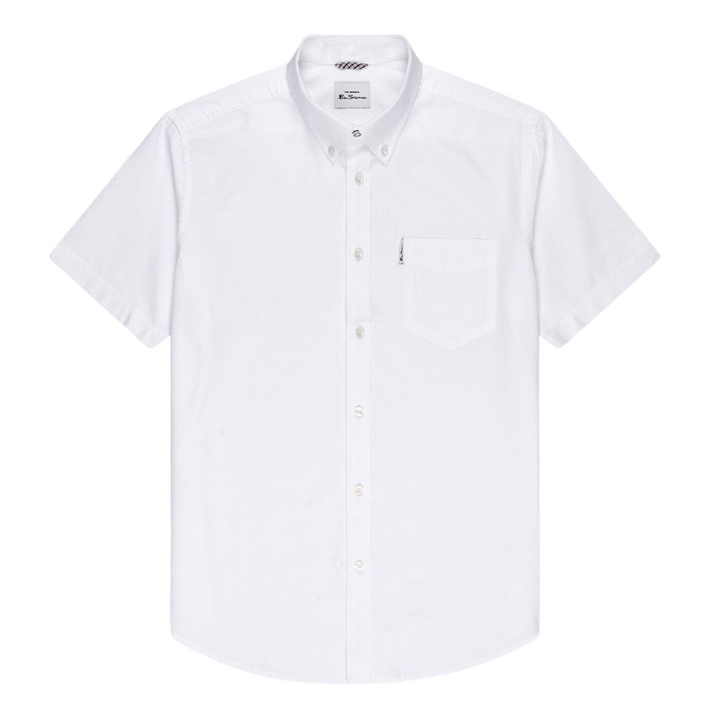 A11444 Ben Sherman Oxford Shirt (White)