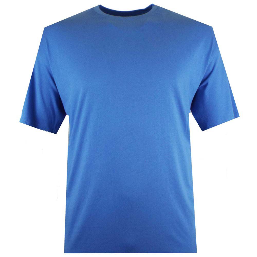A6931 Espionage Plain Crew Neck T-Shirt (Mid Blue)