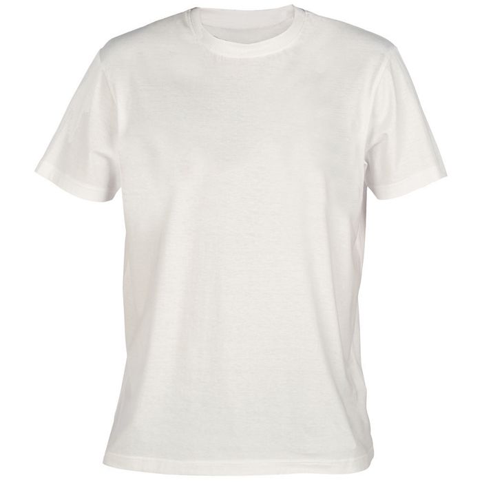 A6931 Espionage Plain Crew Neck T-Shirt (White)