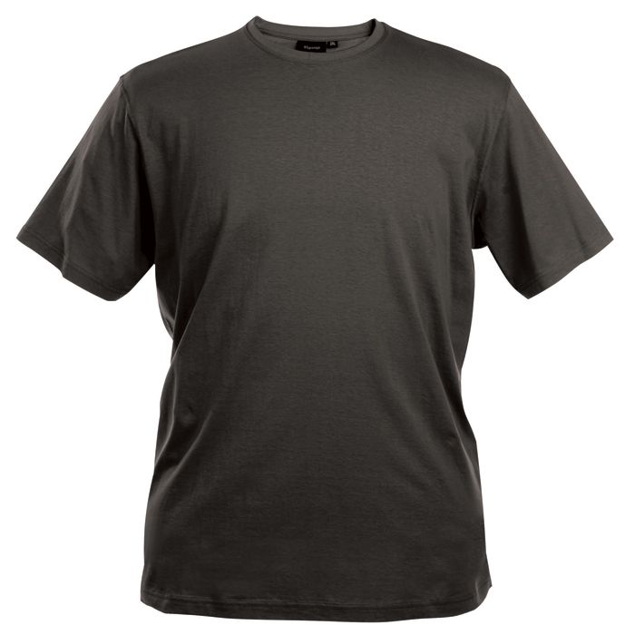A6931 Espionage Plain Crew Neck T-Shirt (Charcoal)