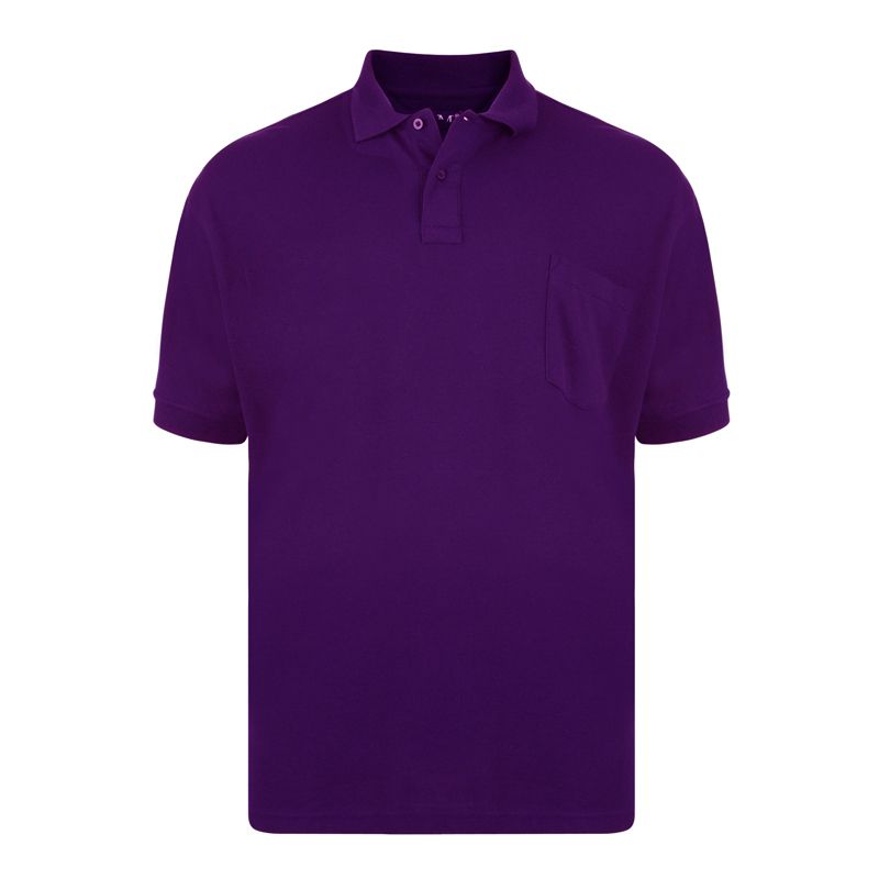 A7805 Plain Polo (Purple)