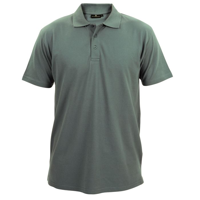 A9420 Plain Polo Shirt (Moss)