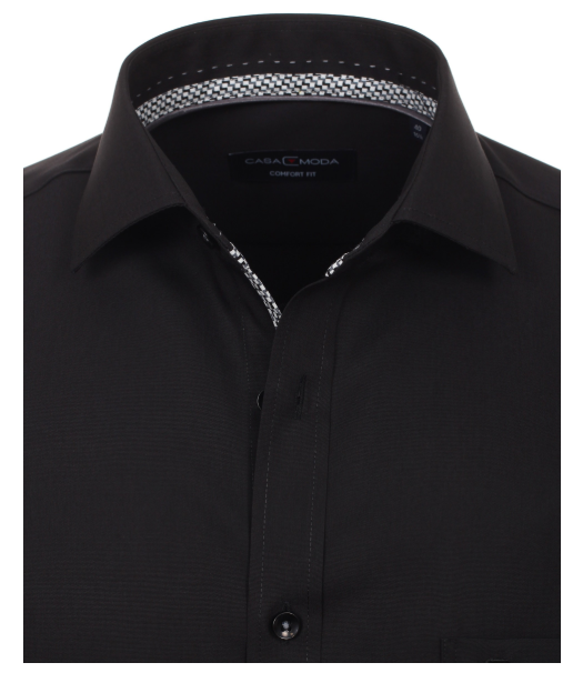 A9546 Casamoda Premium L/S Shirt (Black)