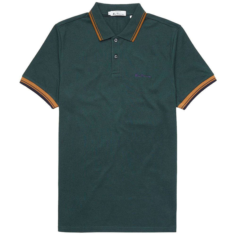 A9649 Ben Sherman Signature Polo Shirt (Dark Green)