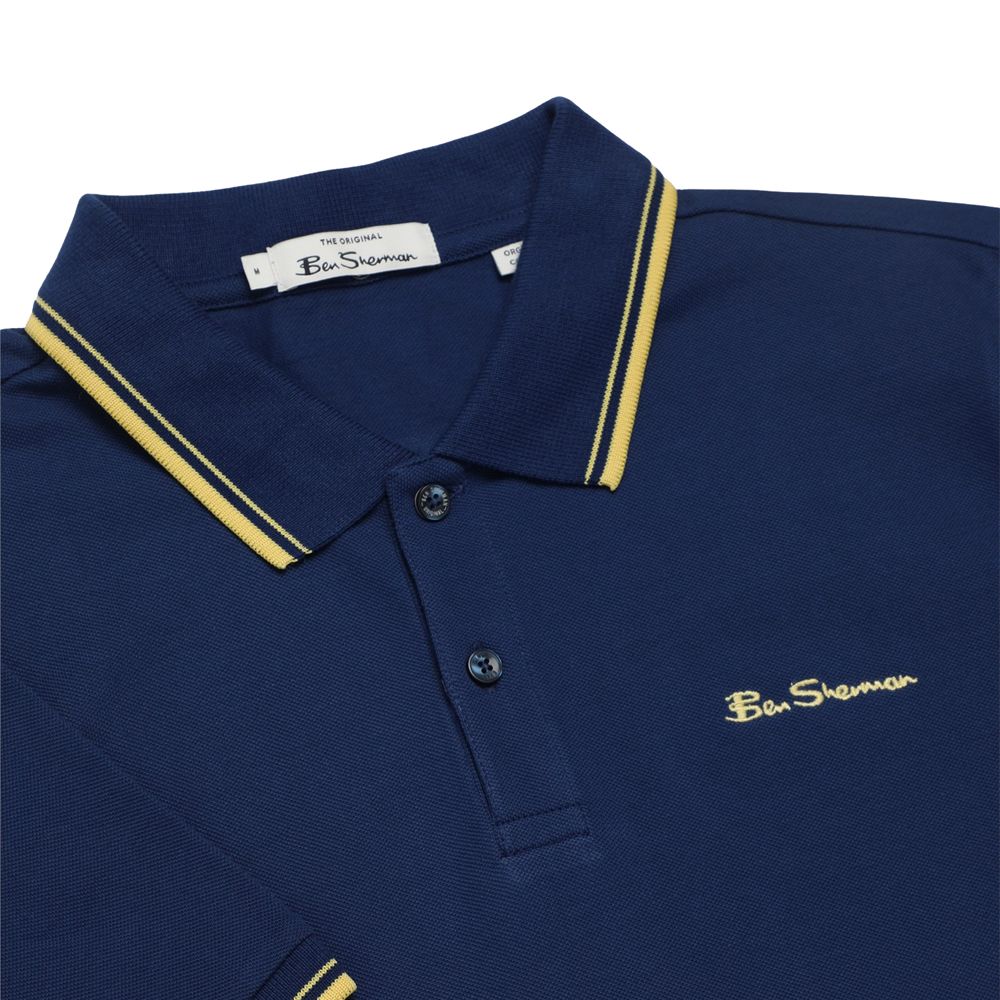 A9649 Ben Sherman Signature Polo Shirt (Twilight Denim)