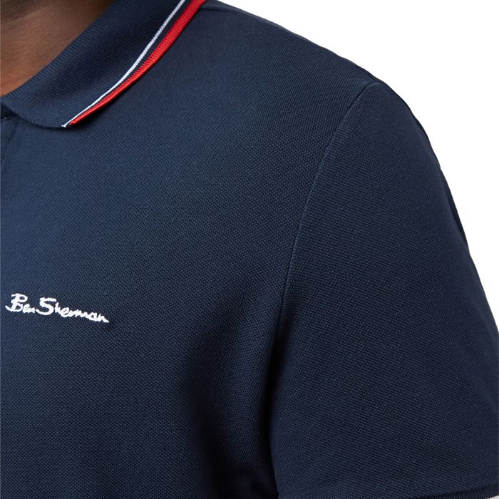 A9649 Ben Sherman Signature Polo Shirt (Navy)