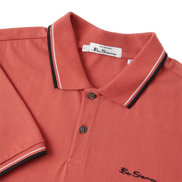 A9649 Ben Sherman Signature Polo Shirt (Raspberry)