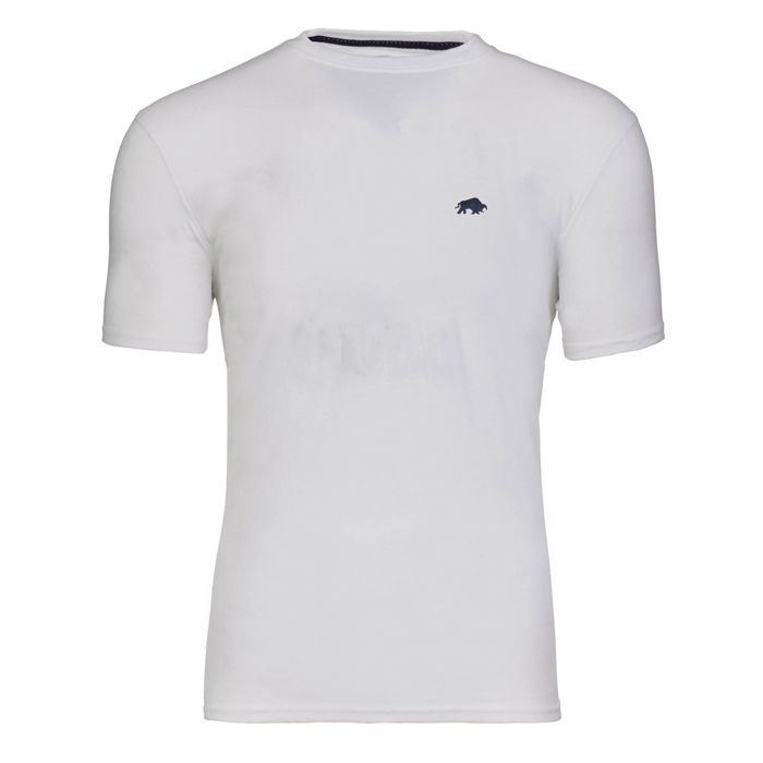 A9655 Raging Bull Plain T Shirt (White)