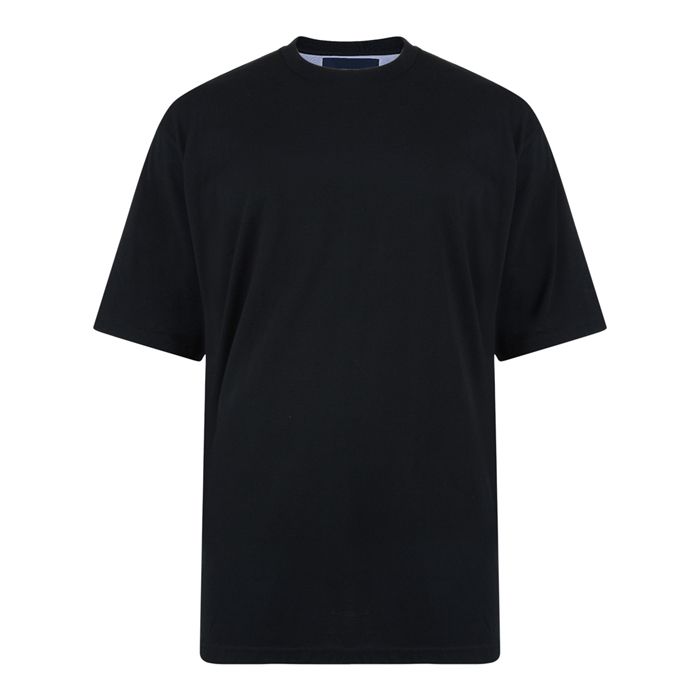 A9974 John Banks Plain Crew Neck T-Shirt (Black)