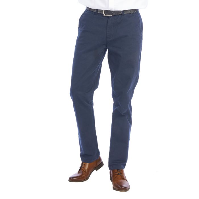 B1014XT Tall Fit Stretch Chino Trousers (Blue)