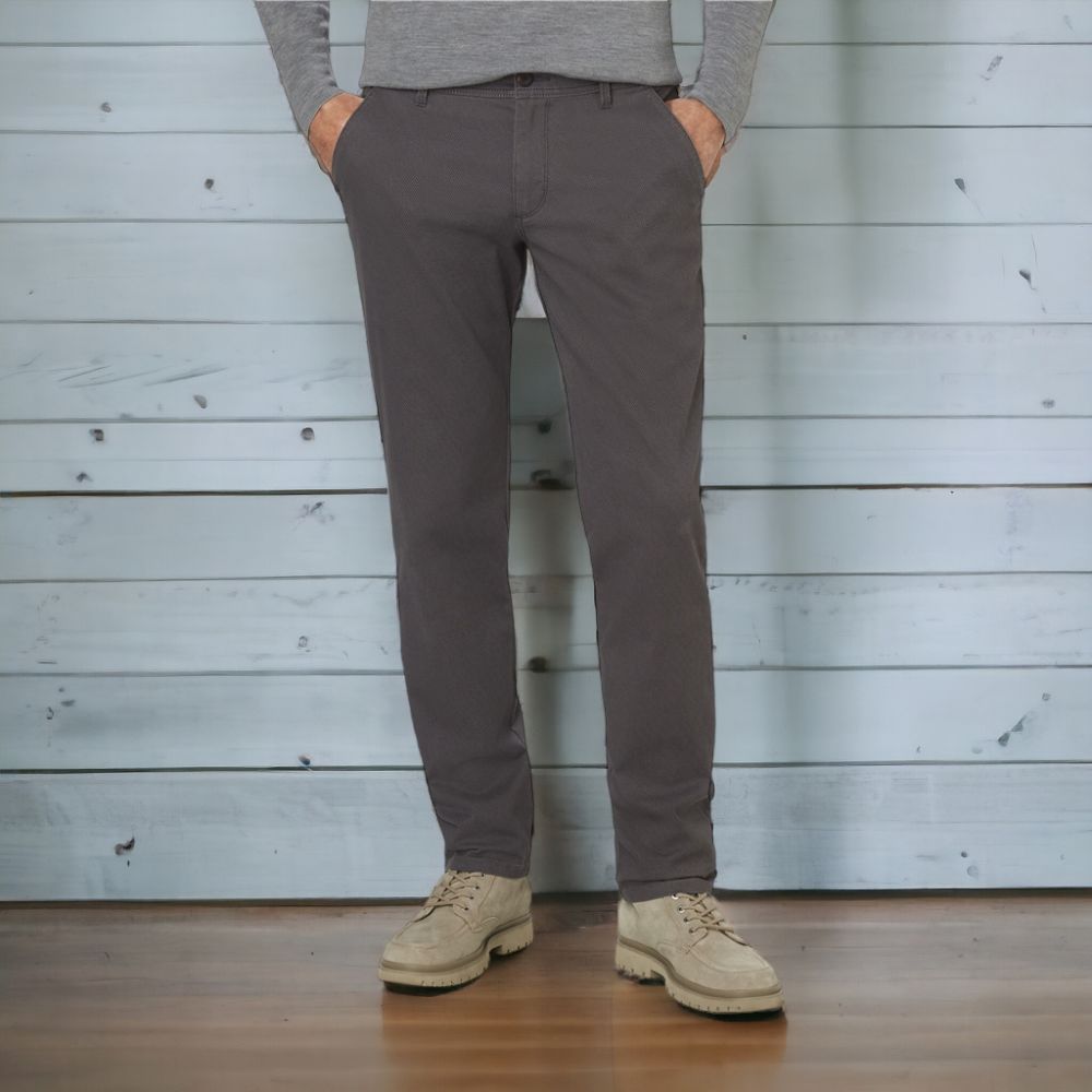 B1102 Redpoint Chino Trousers (Charcoal)