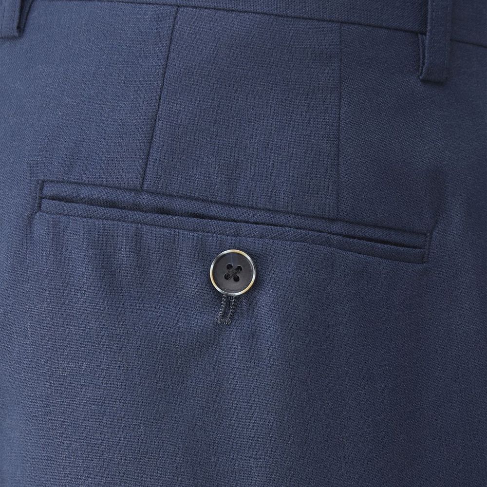 B1134 Skopes Tuscany Linen Blend Suit Trouser (Navy)