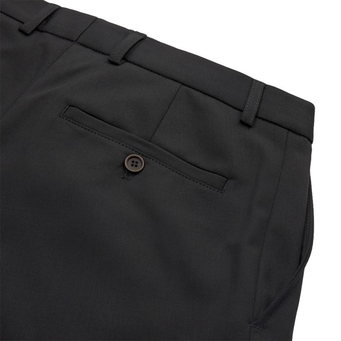 B1138 Sunwill Suit Trousers (Black)