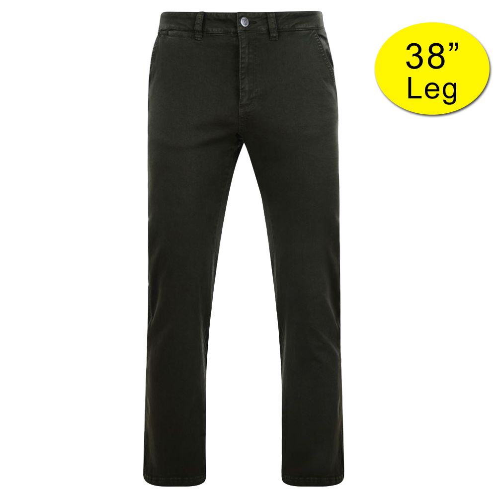 B1151XT Tall Fit Kam Stretch Chino Trouser (Khaki)