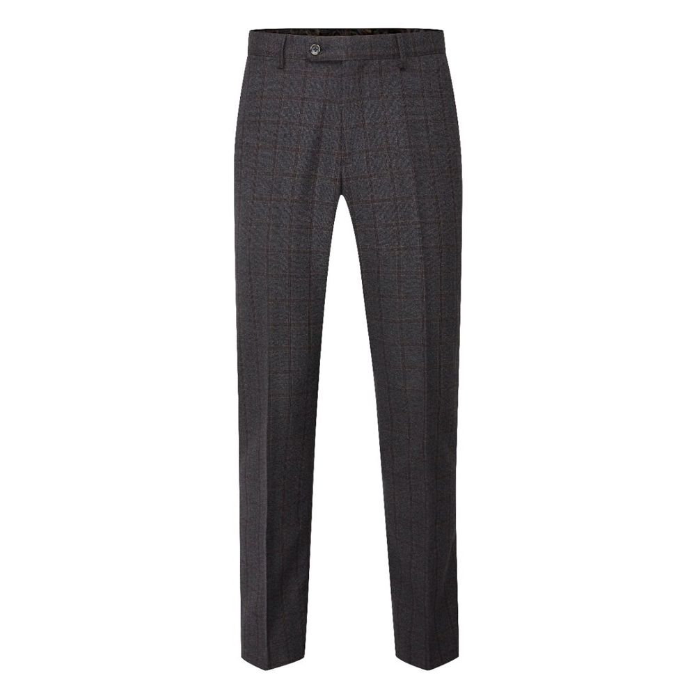 B1157 Skopes Curry Check Suit Trouser