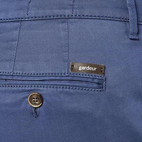 B1170 Gardeur Benito Stretch Chino Trousers (Blue)