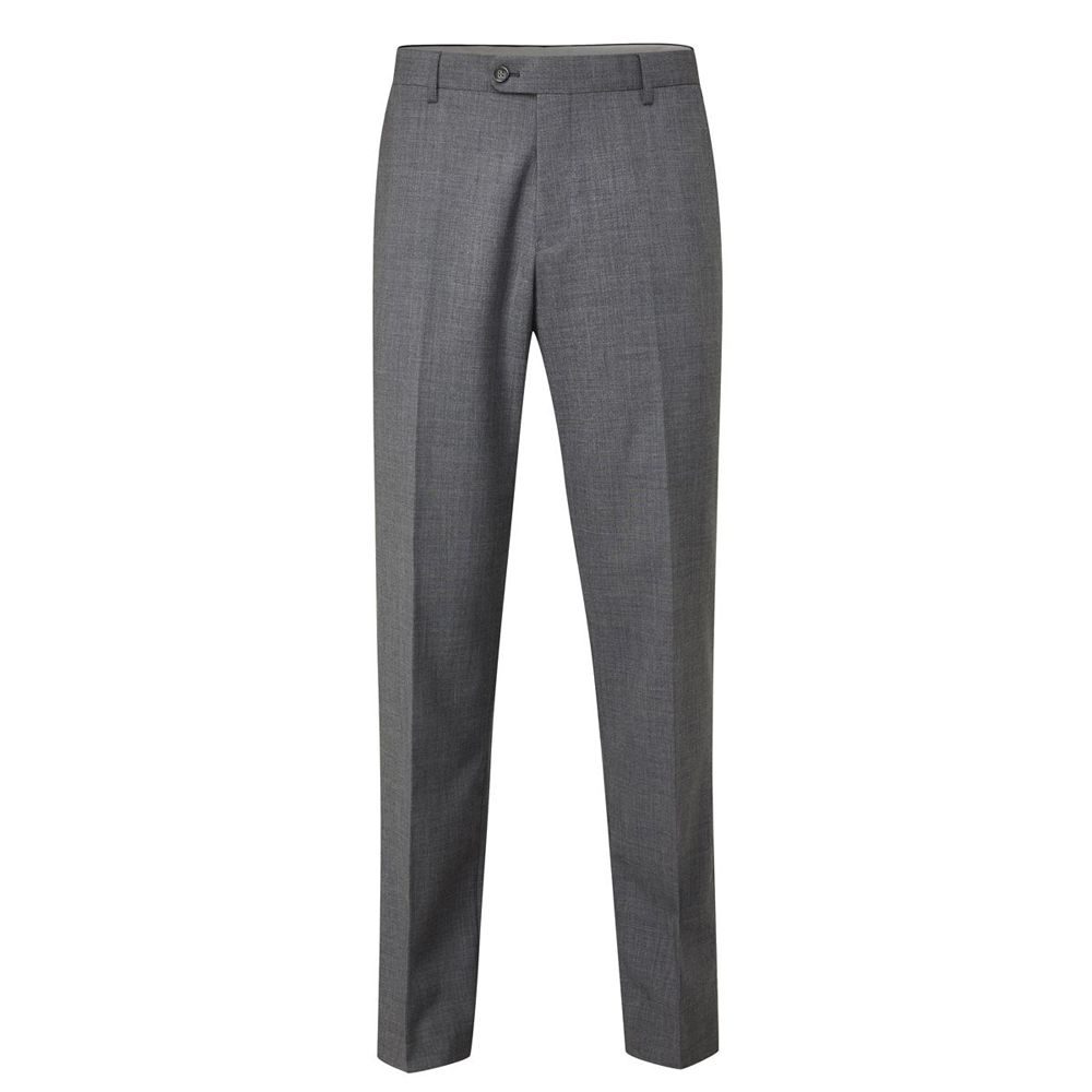 B908XT Tall Fit Skopes Suit Trousers (Grey) | John Banks