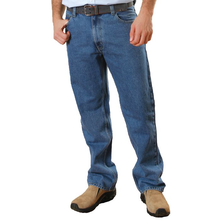 C507 D555 Regular Fit Jean in 66 to 70 Waist (Blue)