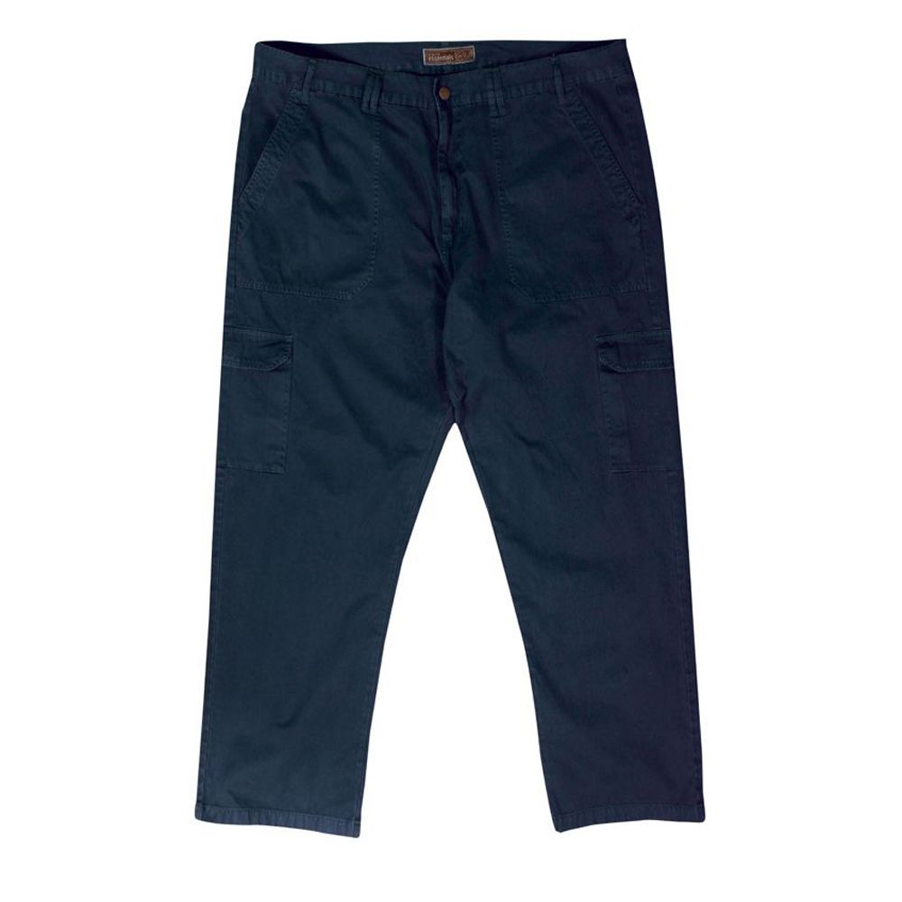 C657 Ed Baxter Loose Fit Combat Trousers (Navy)
