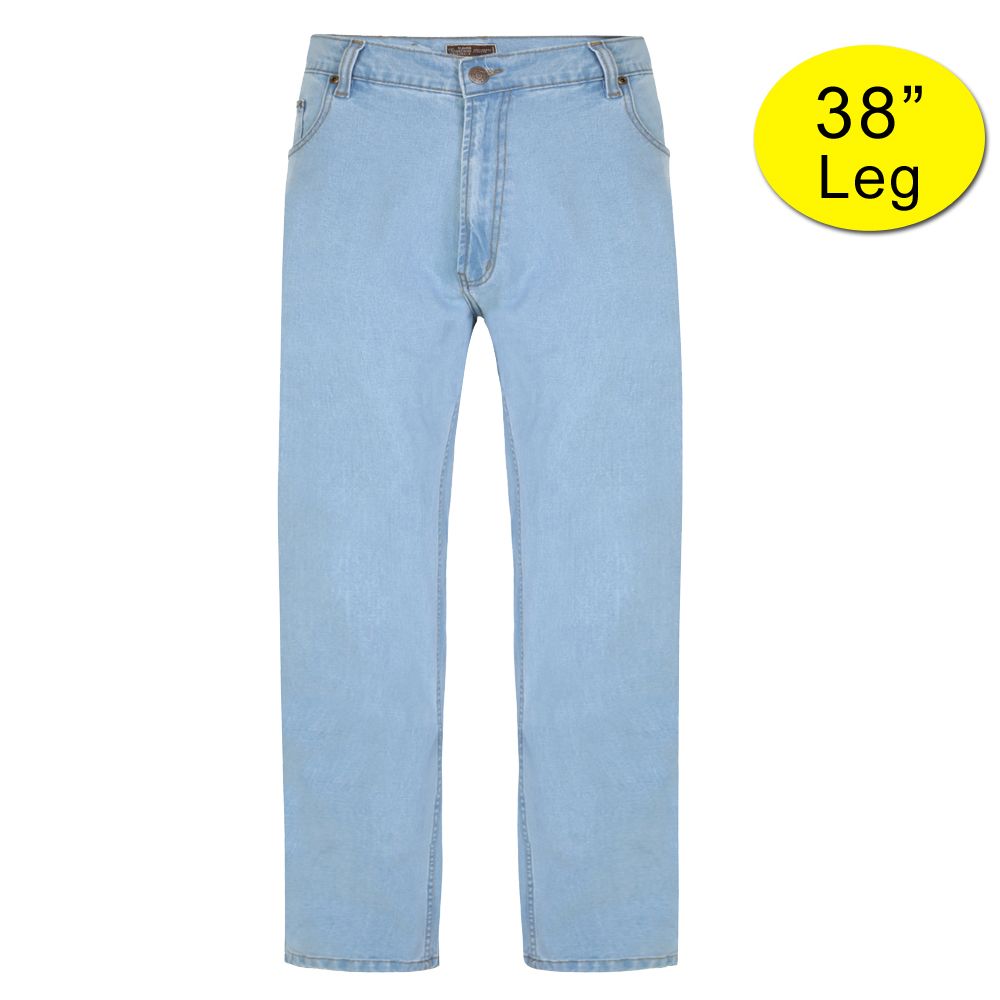 C792XT Tall Fit Ed Baxter Relaxed Fit Stretch Jean (Stonewash)