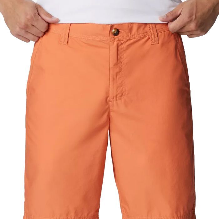F1458XT Columbia Tall Fit Washed Out Short. (Desert Orange)