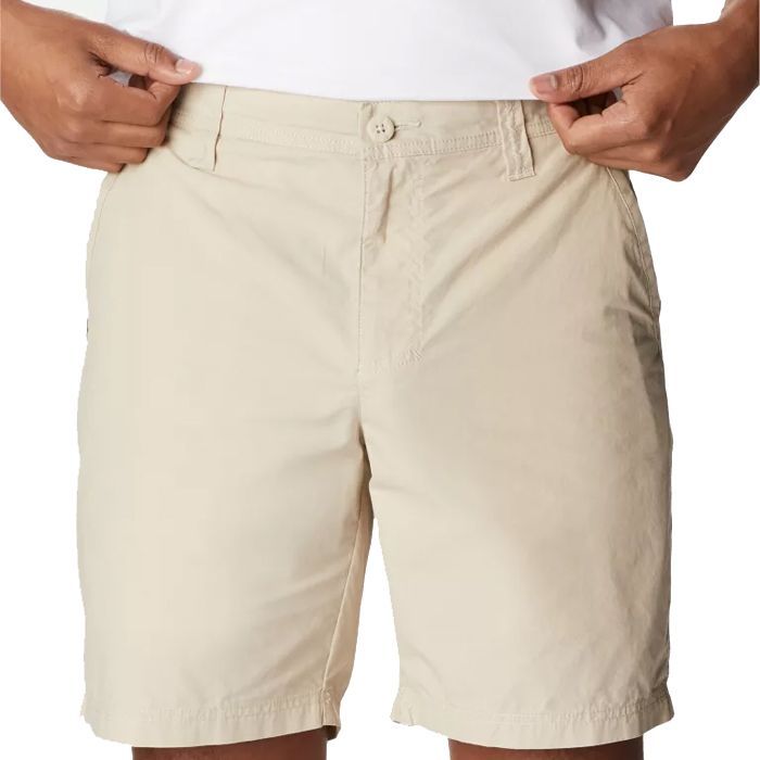 F1458XT Columbia Tall Fit Washed Out Short. (Stone)