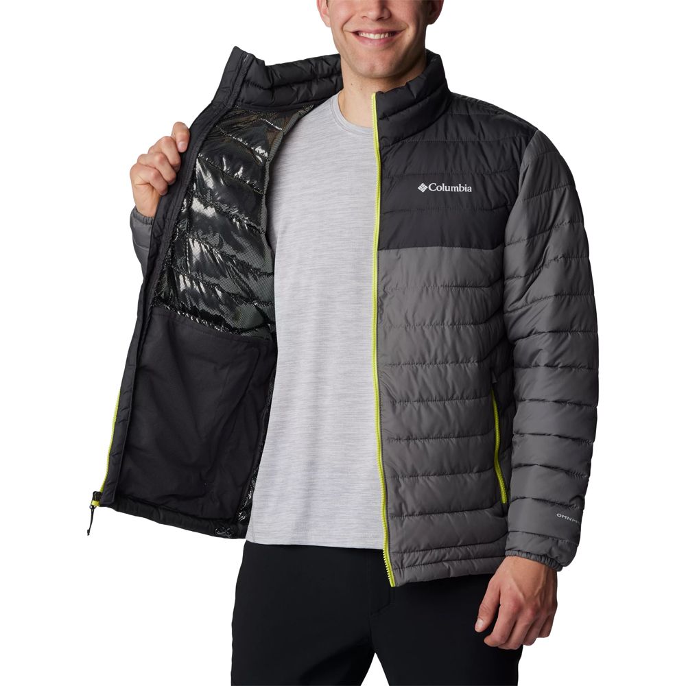 D6587 Columbia Powder Lite™ Insulated Jacket (Charcoal)