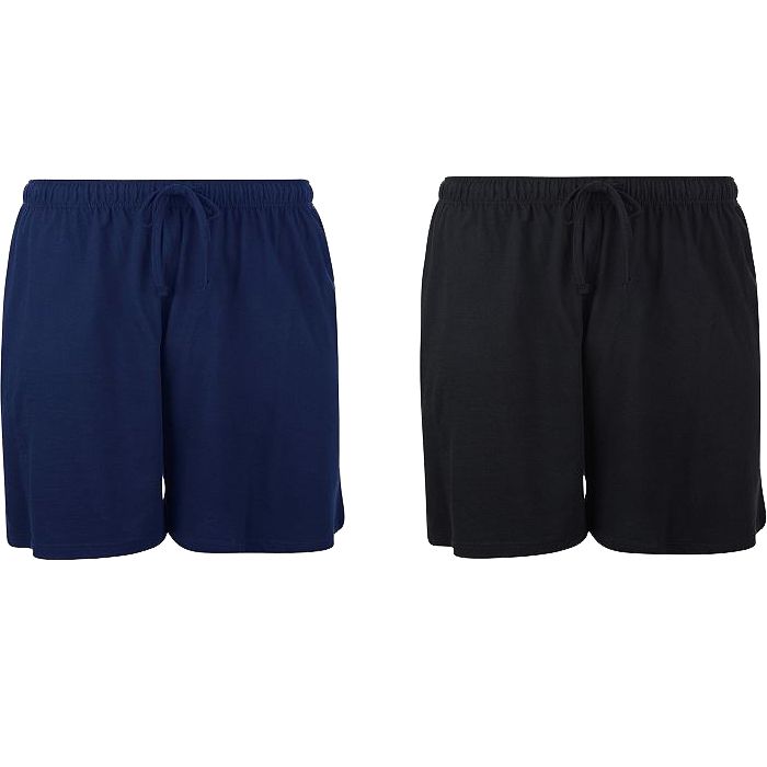 F975 Twin Pack Lounge Shorts